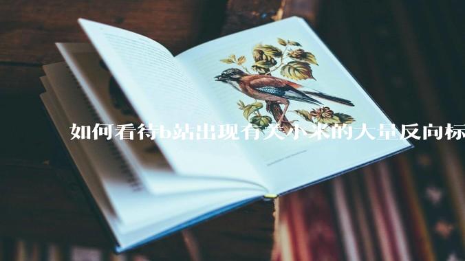 如何看待b站出现有关小米的大量反向标题，号称“薅千亿补贴”的现象？